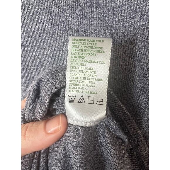 Green Tea Women's Comfortable Ribbed Short Sleeve T-Shirt Shirt Top Size Small S - Picture 7 of 7